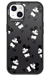 Iconic Mouse (antracite pattern) - Apple iPhone 13