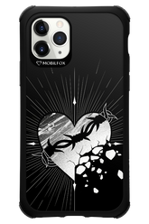 Fehér Szív - Apple iPhone 11 Pro