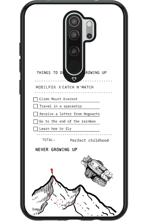 things to do before growing up - Xiaomi Redmi Note 8 Pro