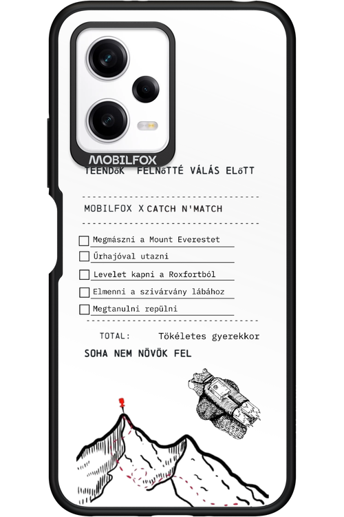 teendők felnőtté válás előtt - Xiaomi Redmi Note 12 5G