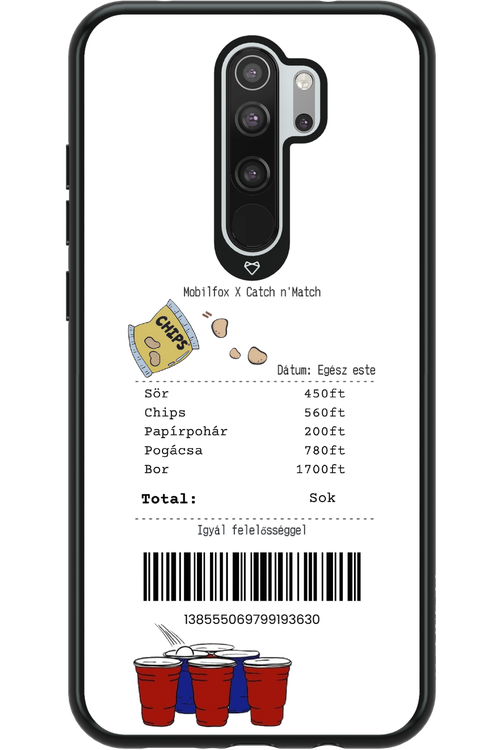 házibuli - Xiaomi Redmi Note 8 Pro