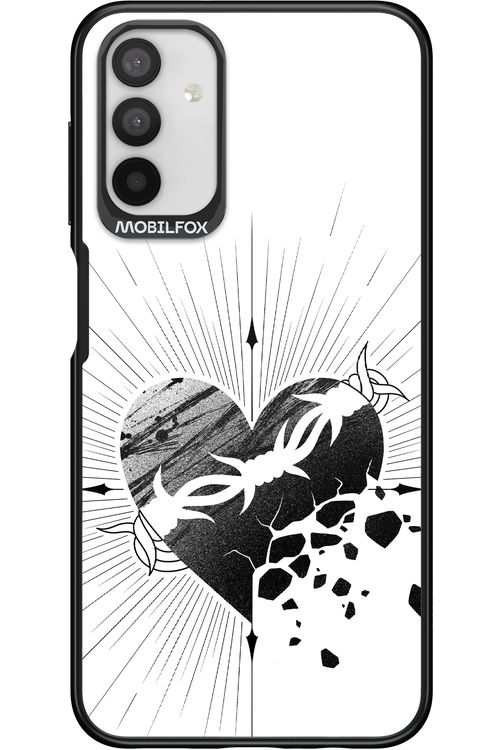 Fekete Szív - Samsung Galaxy A04s