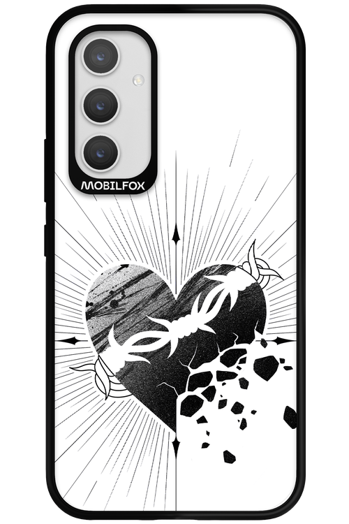 Fekete Szív - Samsung Galaxy A54