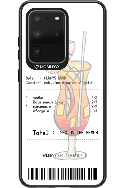 sex on the beach koktél - Samsung Galaxy S20 Ultra 5G