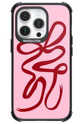 Burgundy Bow - Apple iPhone 14 Pro