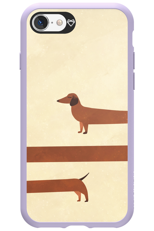 Stretchy Dog - Apple iPhone SE 2020