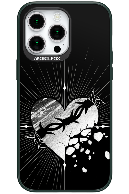 Fehér Szív - Apple iPhone 15 Pro Max