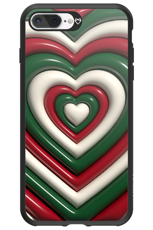 XMAS Hearts - Apple iPhone 7 Plus