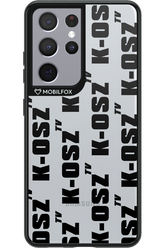 K-osz Transparent Black - Samsung Galaxy S21 Ultra