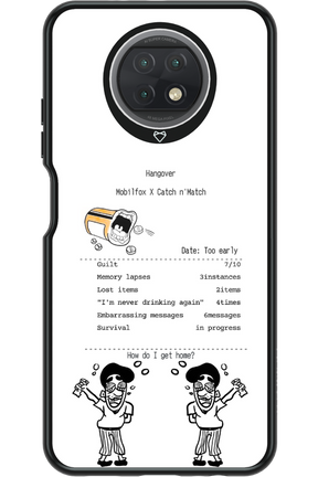 hangover - Xiaomi Redmi Note 9T 5G