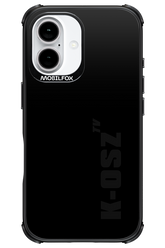 K-osz Black - Apple iPhone 16