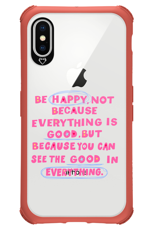 Be Happy - Apple iPhone X