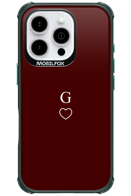 G Burgundia 2.0 - Apple iPhone 16 Pro