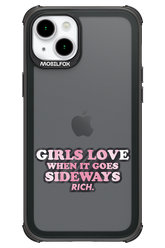 When it goes sideways - Apple iPhone 15 Plus