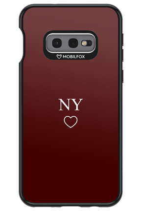 NY Burgundia 2.0 - Samsung Galaxy S10e