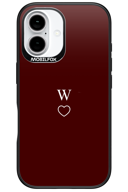 W Burgundia 2.0 - Apple iPhone 16
