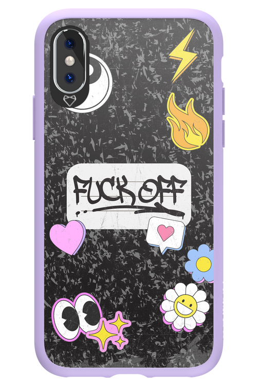 Fuck Off Case - Apple iPhone XS