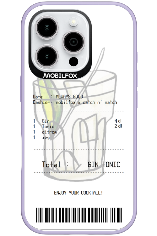 gin tonik - Apple iPhone 16 Pro