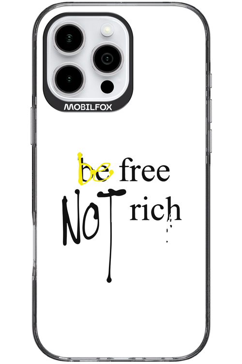 Be Free White - Apple iPhone 16 Pro Max