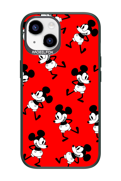 Iconic Mouse (red pattern) - Apple iPhone 14