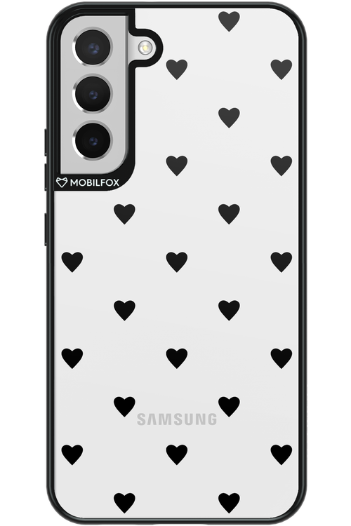 Hearts Transparent - Samsung Galaxy S22+