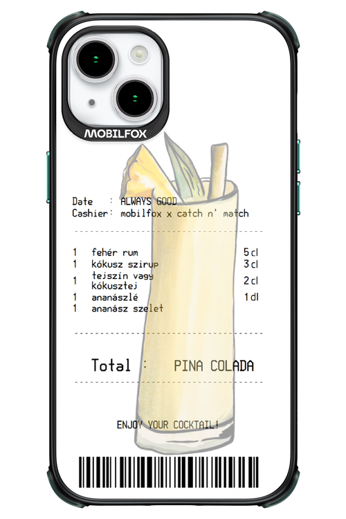 pina colada koktél - Apple iPhone 15 Plus
