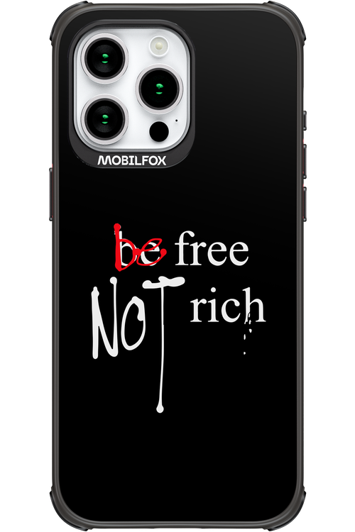 Be Free Black - Apple iPhone 15 Pro Max