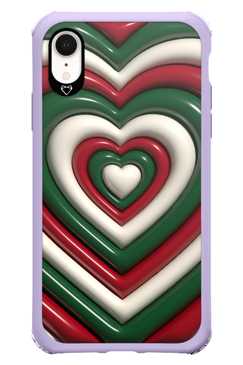 XMAS Hearts - Apple iPhone XR