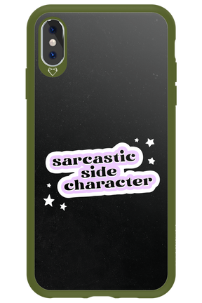 Sarcastic Black - Apple iPhone XS Max
