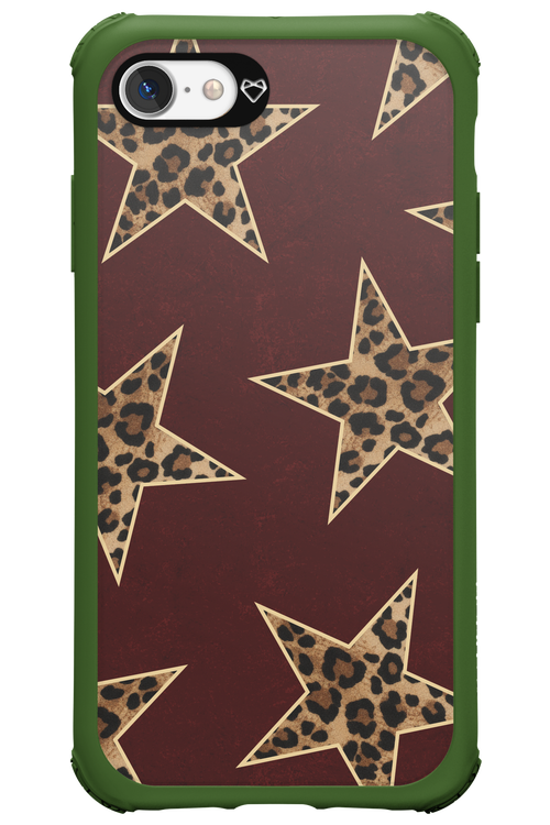 Wild Stars Burgundy - Apple iPhone 7