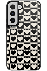 Checkered Heart - Samsung Galaxy S22