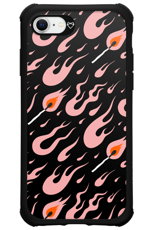 Hot Flames - Apple iPhone 8