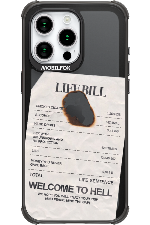 Life Bill - Apple iPhone 15 Pro Max