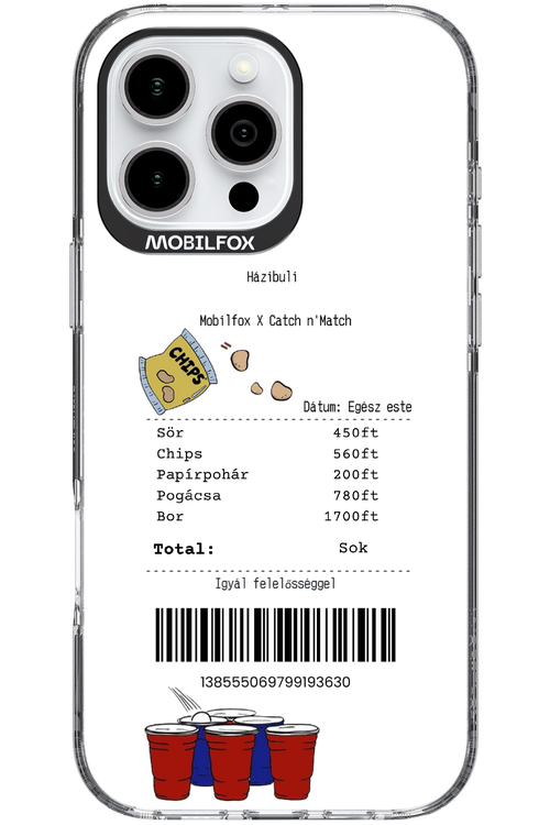 házibuli - Apple iPhone 16 Pro Max