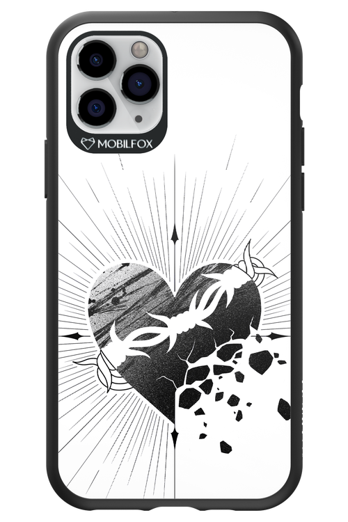 Fekete Szív - Apple iPhone 11 Pro