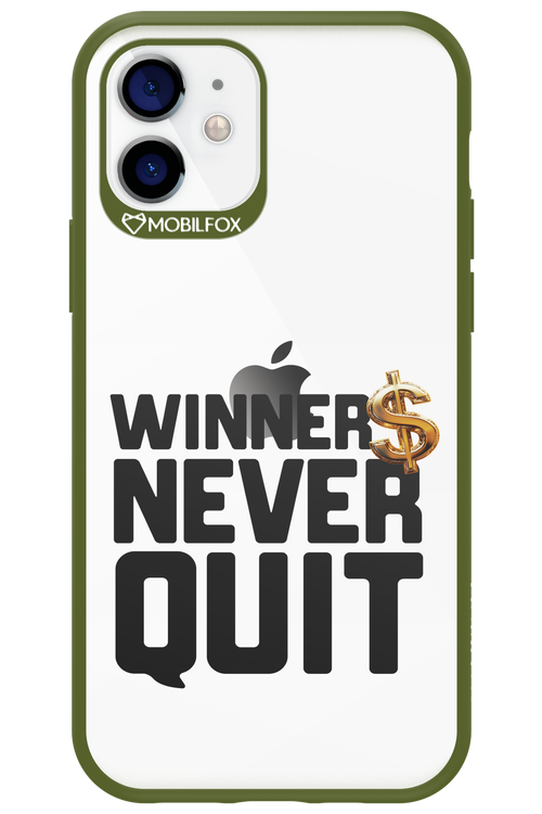 Winners Never Quit - Apple iPhone 12