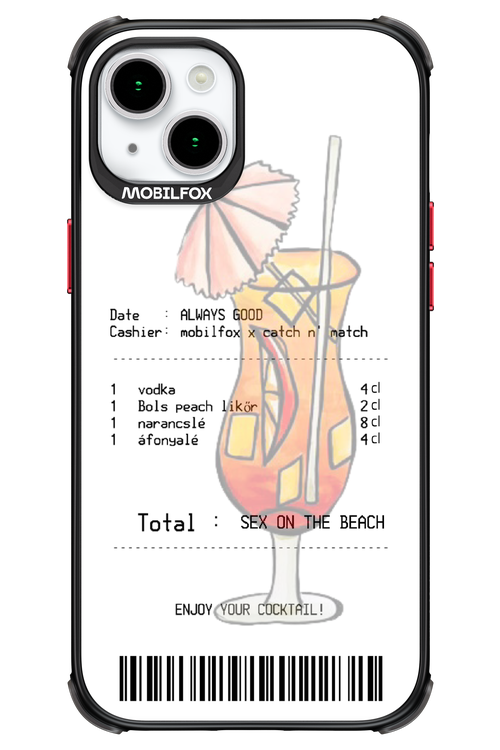 sex on the beach koktél - Apple iPhone 15 Plus