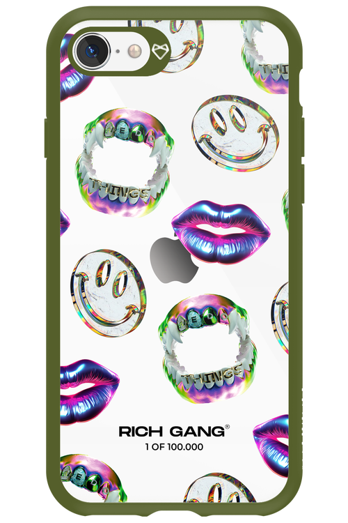 Crazy Rich Transparent - Apple iPhone SE 2022