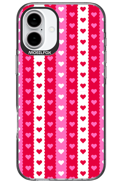 Christmas Heart Biscuit - Apple iPhone 16 Plus