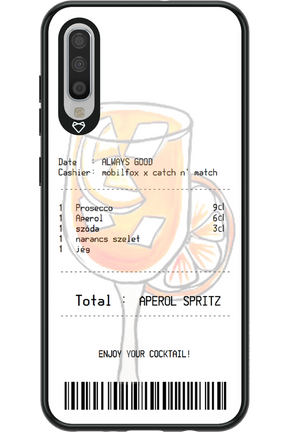 aperol spritz koktél - Samsung Galaxy A70