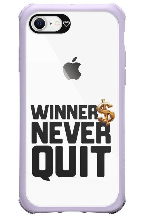 Winners Never Quit - Apple iPhone 8