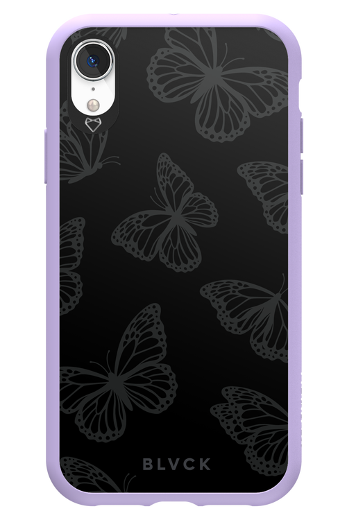 Black Butterflies - Apple iPhone XR