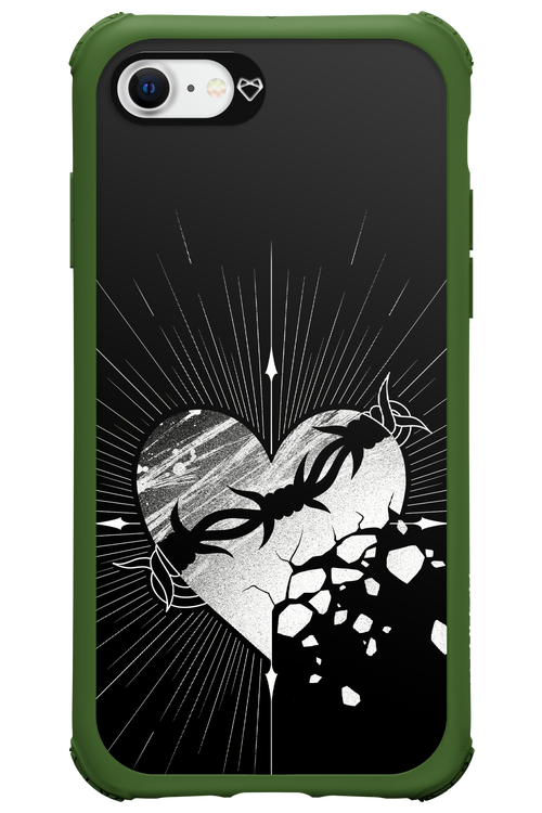 Fehér Szív 2.0 - Apple iPhone 8