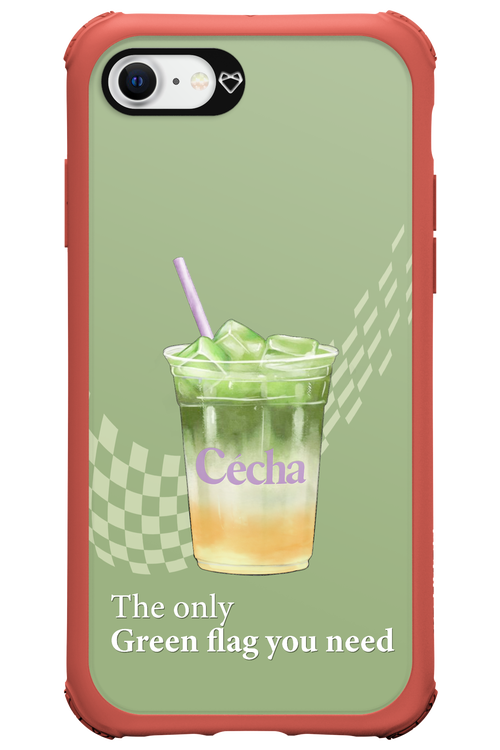 Green Flag - Apple iPhone 8