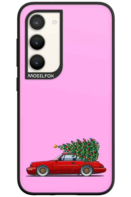 XMAS Car Pink - Samsung Galaxy S23