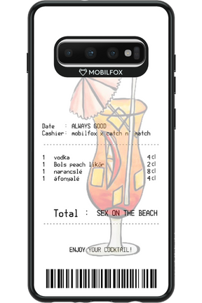 sex on the beach koktél - Samsung Galaxy S10+