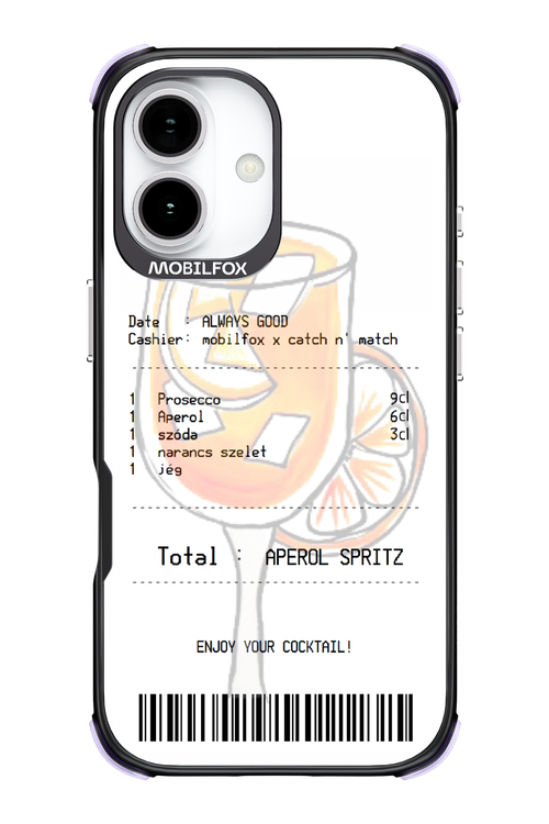 aperol spritz koktél - Apple iPhone 17