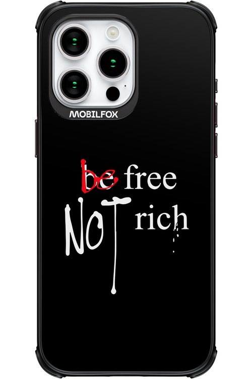 Be Free Black - Apple iPhone 15 Pro Max