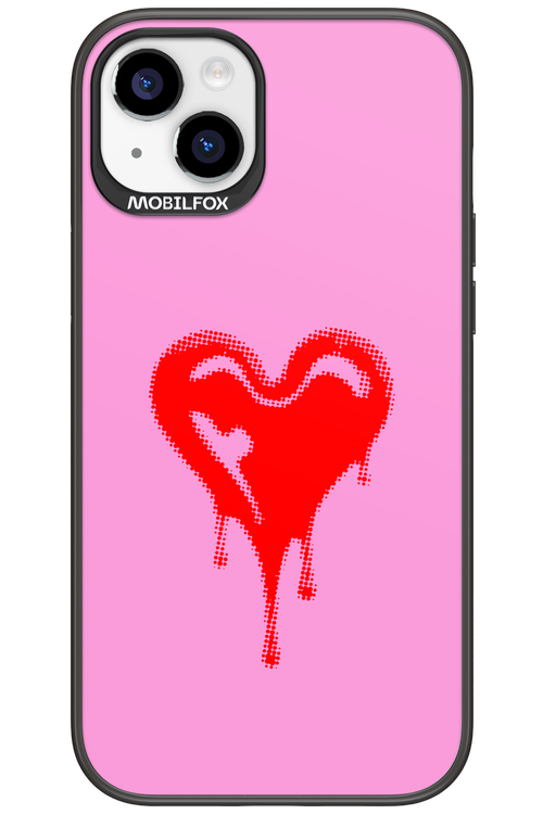 Heart Pink - Apple iPhone 15 Plus