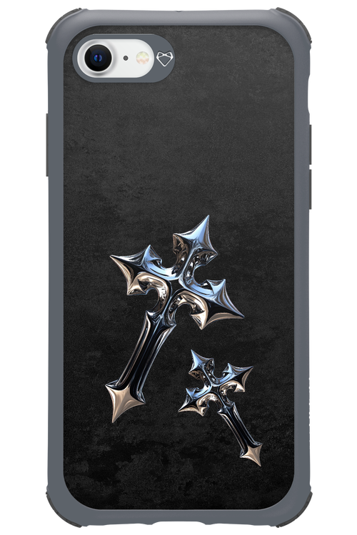 Chrome Crosses - Apple iPhone 7